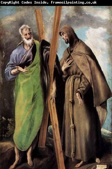 GRECO, El St Andrew and St Francis